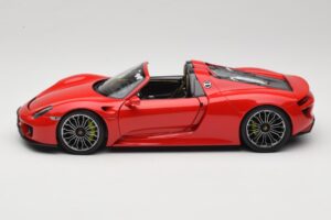Porsche 918 Spyder Piros Minichamps 1:18 110062435 Fém – 4. kép a 8-ből