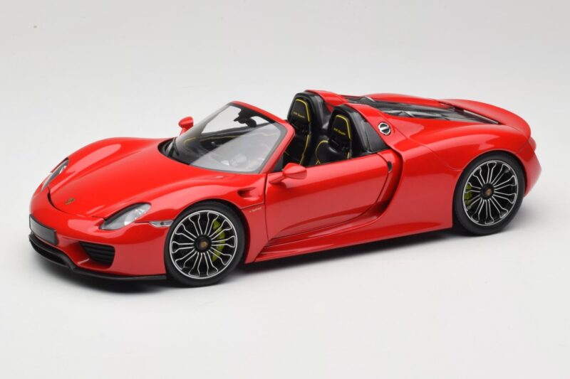Porsche 918 Spyder Piros Minichamps 1:18 110062435 Fém