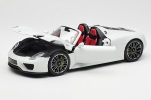 Porsche 918 Spyder Fehér Minichamps 1:18 110062436 Fém – 2. kép a 8-ből