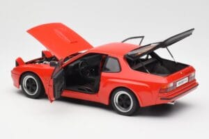 Porsche 924 Carrera GT Guards Piros AUTOart 1:18 78003 Fém – 5. kép a 8-ből