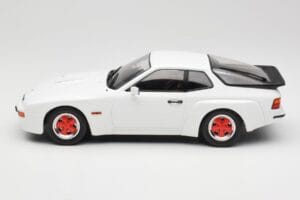 Porsche 924 Carrera GT Fehér & Piros Felnik MCG 1:18 MCG18303 Fém – 3. kép a 6-ből