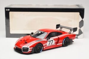 Porsche 935/19 Piros Fehér Csíkokkal Minichamps 1:18 155067577 Fém – 6. kép a 6-ből