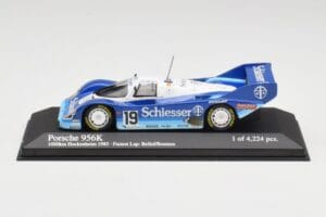 Porsche 956 #1 Brun S. Bellof / T. Boutsen Hockenheim 1985 Minichamps 1:43 430856699 Fém