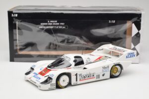 Porsche 956K #1 B. Wollek Joest Racing Zolder 1983 Winner Minichamps 1:18 153836601 Fém – 6. kép a 6-ből