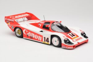 Porsche 956K #14 K. Rosberg / J. Lammers Canon Racing 3rd Place 1000km Nürburgring 1983 Minichamps 1:18 155836614 Fém – 4. kép a 6-ből