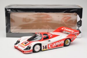 Porsche 956K #14 K. Rosberg / J. Lammers Canon Racing 3rd Place 1000km Nürburgring 1983 Minichamps 1:18 155836614 Fém – 6. kép a 6-ből