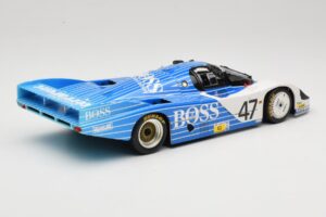 Porsche 956L #47 Hugo Boss V. Merl / H. Grohs / A. Plankenhorn 24 Hours of Le Mans 1984 Minichamps 1:18 183846947 Fém – 3. kép a 8-ből
