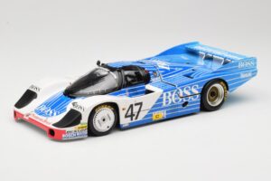 Porsche 956L #47 Hugo Boss V. Merl / H. Grohs / A. Plankenhorn 24 Hours of Le Mans 1984 Minichamps 1:18 183846947 Fém