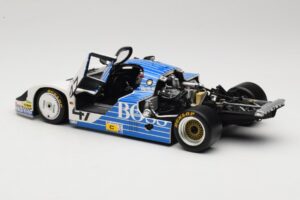 Porsche 956L #47 Hugo Boss V. Merl / H. Grohs / A. Plankenhorn 24 Hours of Le Mans 1984 Minichamps 1:18 183846947 Fém – 5. kép a 8-ből