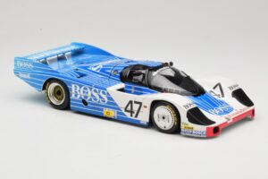 Porsche 956L #47 Hugo Boss V. Merl / H. Grohs / A. Plankenhorn 24 Hours of Le Mans 1984 Minichamps 1:18 183846947 Fém – 6. kép a 8-ből