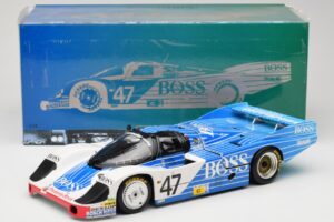 Porsche 956L #47 Hugo Boss V. Merl / H. Grohs / A. Plankenhorn 24 Hours of Le Mans 1984 Minichamps 1:18 183846947 Fém – 8. kép a 8-ből