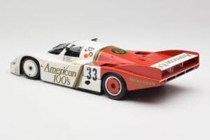 Porsche 956L #33 D. Hobbs / G. Gartner / J. Edwards 24 Hours of Le Mans 1985 Minichamps 1:18 183856933 Fém – 7. kép a 8-ből
