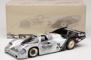 Porsche 956L #21 Rollei A. de Cadenet / C. Ballot-Lena 24 Hours of Le Mans 1984 Minichamps 1:18 183846921 Fém – 8. kép a 8-ből