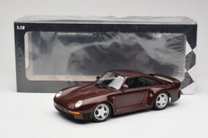 Porsche 959 Dark Red Metallic Minichamps 1:18 155066204 Fém – 6. kép a 6-ből