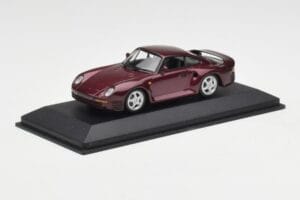 Porsche 959 Dark Red Metallic Minichamps 1:43 400062525 Fém – 2. kép a 4-ből
