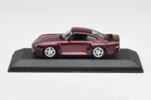 Porsche 959 Dark Red Metallic Minichamps 1:43 400062525 Fém