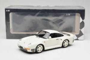 Porsche 959 Grand Prix White Minichamps 1:18 155066202 Fém – 6. kép a 6-ből