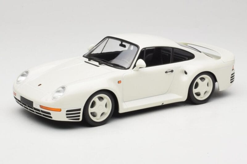 Porsche 959 Grand Prix White Minichamps 1:18 155066202 Fém