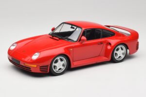 Porsche 959 Guards Piros Minichamps 1:18 155066200 Fém