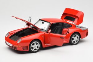 Porsche 959 Piros AUTOart 1:18 78082 Fém – 2. kép a 8-ből