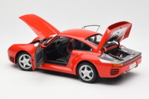 Porsche 959 Piros AUTOart 1:18 78082 Fém – 5. kép a 8-ből