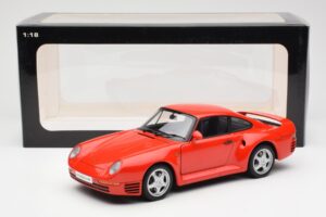 Porsche 959 Piros AUTOart 1:18 78082 Fém – 8. kép a 8-ből