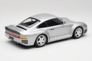 Porsche 959 Ezüst Metál Minichamps 1:18 155066201 Fém – 2. kép a 6-ből