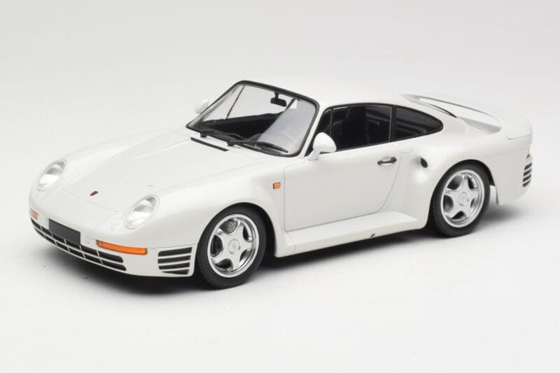 Porsche 959 White Metallic Minichamps 1:18 155066206 Fém