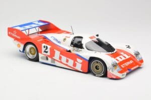 Porsche 962 #2 Brun Motorsport J. Mass / O. Larrauri 1000km Nürburgring 1987 Minichamps 1:18 155876502 Fém – 4. kép a 6-ből