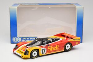 Porsche 962C Group C #17 D. Bell / H-J. Stuck / K. Ludwig 24 Hours of Le Mans 1988 Universal Hobbies 1:18 4704 Fém – 8. kép a 8-ből