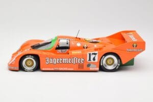 Porsche 962C #17 Jägermeister T. Boutsen / F. Jelinski 1000km Spa 1986 Minichamps 1:18 155866517 Fém – 3. kép a 6-ből