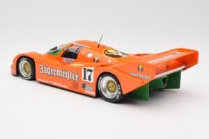 Porsche 962C #17 Jägermeister T. Boutsen / F. Jelinski 1000km Spa 1986 Minichamps 1:18 155866517 Fém – 5. kép a 6-ből
