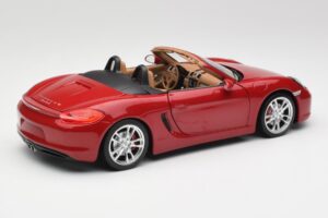 Porsche Boxster 981 S Guards Piros Minichamps 1:18 110062031 Fém – 3. kép a 8-ből