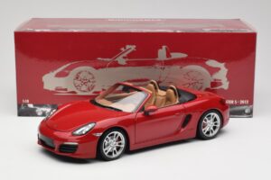 Porsche Boxster 981 S Guards Piros Minichamps 1:18 110062031 Fém – 8. kép a 8-ből