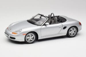 Porsche Boxster 986 Kabrió Arctic Ezüst Metál UT Models 1:18 27852 Fém
