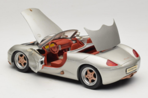 Porsche Boxster 986 Concept Ezüst Maisto 1:18 50231 Fém – 5. kép a 8-ből