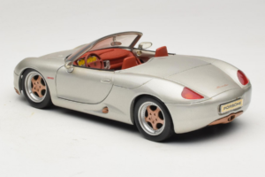 Porsche Boxster 986 Concept Ezüst Maisto 1:18 50231 Fém – 7. kép a 8-ből