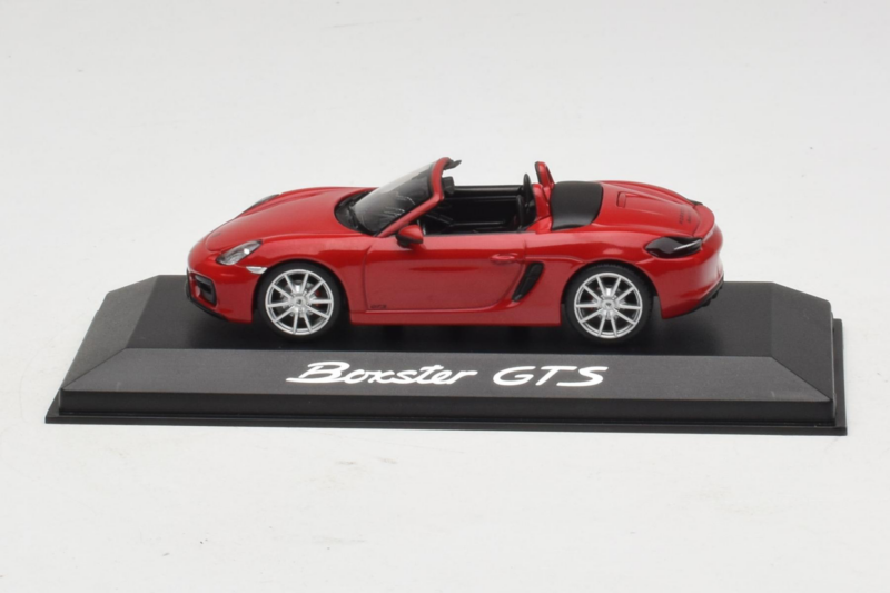Porsche Boxster 981 GTS Piros Minichamps 1:43 WAP0200140E Fém