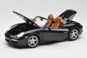 Porsche Boxster S 986 Kék Maisto 1:18 31123 Fém – 2. kép a 8-ből