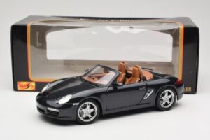 Porsche Boxster S 986 Kék Maisto 1:18 31123 Fém – 8. kép a 8-ből