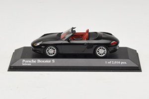 Porsche Boxster 986 S Fekete Minichamps 1:43 400062070 Fém
