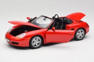 Porsche Boxster S 986 Guards Piros UT Models 1:18 27861-M1 Fém – 2. kép a 8-ből