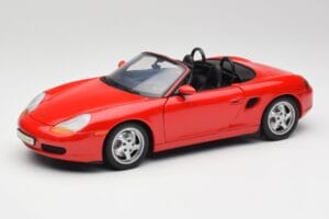 Porsche Boxster S 986 Guards Piros UT Models 1:18 27861-M1 Fém
