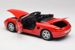 Porsche Boxster S 986 Guards Piros UT Models 1:18 27861-M1 Fém – 5. kép a 8-ből
