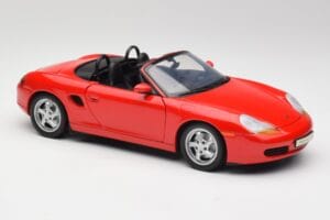 Porsche Boxster S 986 Guards Piros UT Models 1:18 27861-M1 Fém – 6. kép a 8-ből