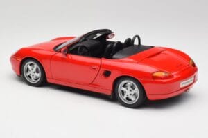 Porsche Boxster S 986 Guards Piros UT Models 1:18 27861-M1 Fém – 7. kép a 8-ből