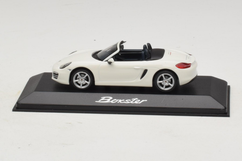 Porsche Boxster 981 Fehér Minichamps 1:43 WAP0202000D Fém