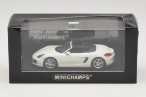 Porsche Boxster 981 Fehér Minichamps 1:43 WAP0202000D-R1 Fém – 4. kép a 4-ből