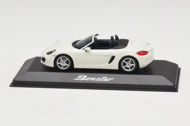 Porsche Boxster 981 Fehér Minichamps 1:43 WAP0202000D-R1 Fém