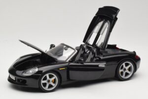 Porsche Carrera GT 980 Fekete Maisto 1:18 36622 Fém – 2. kép a 8-ből